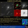 Comet C/2019 Y4 (ATLAS) on 17 march 2020