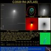 comet C/2020 R4 (ATLAS) experiences an outburst
