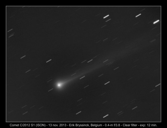 Comet C/2012 S1 (ISON) in outburst